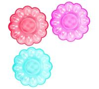 BUGUUYO 3pièces Porte-œufs Créatif Range-œufs Pratique Avec Plusieurs Compartiments Pour Rangement Optimal Couleur Aléatoire