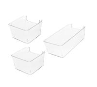 BUGUUYO 3pièces Transparente pour Hamster De Salle De Bain pour Petits Animaux Plastique Environnement De Bain Joyeux Et Propre Facile à Observer Utiliser