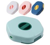 BUGUUYO 4 pièces Boîte de Rangement Câbles avec Support Téléphone Organisateur Rotatif pour Câbles de Charge Écouteurs et Données Multi-usage Portable pour Maison et Voyage