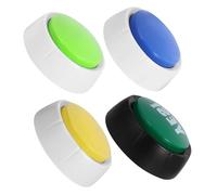 BUGUUYO 4 Pièces Boutons pour Chien pour Communiquer Boutons pour Chiot pour Communiquer Poussoirs pour Chiens pour Parler Enregistrement Interactif Fournitures pour