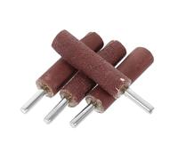 BUGUUYO 4 pièces Flap Wheel Sanding Bits Shank Abrasive Drum Discs Grit For Plastic Polishing And Grinding