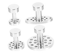 BUGUUYO 4 Pièces Kit Débosselage Voiture Alliage Aluminium Accessoires Marteau Coulissant Onglets Extraction sans Peinture Outils Réparation Bosses pour Carrosserie Adaptable Aux Dégâts