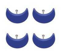 BUGUUYO 4 Pièces Poignée Meuble Cartoon Bleu Lune Bouton Adorable pour Armoire Tiroir Chambre Garçon Fille