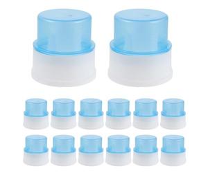 BUGUUYO 40 bouchons à vis pour bouteilles de détergent - Bouchon anti-retour, couvercle de rechange pour bidons de lessive, de rechange pour contenants de savon liquide