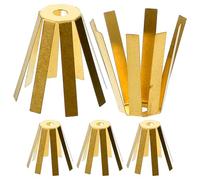 BUGUUYO 5 pièces Entretoises Golf Laiton Adaptateurs Tige Golf Octopus à Griffes Accessoires pour Fixation et Précis du Shaft