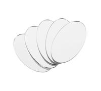 BUGUUYO 5 pièces Miroirs Autocollants pour Coque de Téléphone Petits Miroirs de Maquillage DIY Résistants Aux Rayures Compatibles avec Plusieurs Modèles de Smartphones