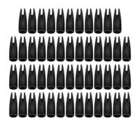 BUGUUYO 50 Couvre-queues de Flèches en Plastique 8 Mm pour Tir à L’Arc, Accessoires de Solide, Camping et Sport, Enjoliveurs Résistants pour Amélioration Précision