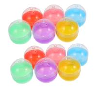 BUGUUYO 50 Pièces Coquille Gacha capsules vides de distributeur automatique boules de machine à griffes capsules de boules de gomme capsules de machine à gommes pp
