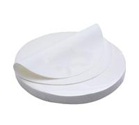 BUGUUYO 500feuilles Papier Sulfurisé Rond pour Cuisson Baking Gril à Antiadhésif Résistant Chaleur pour Four Gril Air Fryer