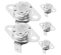 BUGUUYO 5pièces Thermostat De Sèche-linge Pour Appareil Domestique Fusible Thermique De Remplacement Protecteur De Thermostat Appareils Électroménagers