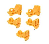 BUGUUYO 5Pièces Verrou de Sécurité pour Disjoncteur Accessoire de Consignation Électrique Verrouillage Pratique pour Maintenance Sûre des Équipements