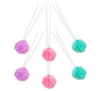 BUGUUYO 6 Pièces Pompons Breloques pour Chaussures à Roulettes | Laine Artificielle, Aspect Duveteux Coloré, pour Patins D’garçon et Filles, Skate Parks et Cours D’initiation
