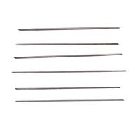 BUGUUYO 6 Pièces Tungsten Jewelry Drill Bits Set For Manual Pearl Drilling Precision Hand Drill Burrs For Bead Carving And Jewelry Making