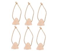 BUGUUYO 6pièces Lot de Blocs à Sel Rose Naturel pour Chevaux Bovins Cerfs Et Autres Animaux Élevage Source pour Prévenir Ennui