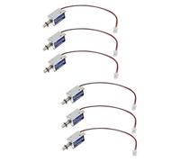 BUGUUYO 6pièces Mini Électroaimant Solénoïde Actionneur à Cadre Ouvert Électroaimant Push-pull Pour Applications