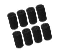 BUGUUYO 8 Pièces Couvercle De Protection Entrée d'eau Protecteur Transparent Bouchon De Bouteille De Boisson Filtrer Les Filtres Protecteur De Cache-poussière Filtre Gonflable Éponge Black