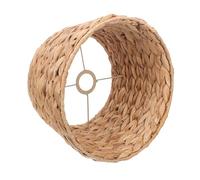 BUGUUYO Abat-jour en Herbe de Gourde Naturelle pour Lampe de Plafond, Diamètre de Trou 42mm, Style Vintage Rustique, Réduit L'éblouissement pour Décoration Cuisine