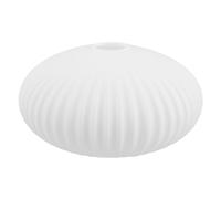 BUGUUYO Abat-Jour en Verre Laiteux 250 X 150 MM pour Lampe Suspendue, Abat-Jour de Remplacement Nervures Rétro, Diffuseur de Lumière Doux pour Éclairage Intérieur Vintage et Polyvalent