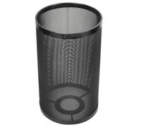 BUGUUYO Abat-jour Métal Moderne Cylindrique Noir pour Lampe Suspendue Protecteur de Lumière et Décoratif Adapté Salle à Manger et Intérieur