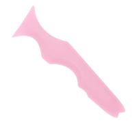BUGUUYO Accessoires pour porter du rouge à lèvres et applicateur mascara silicone, règle de beauté en silicone pour novices, aide au maquillage, dessin de l'eye-liner et des cils