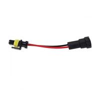 BUGUUYO Adaptateur de Connecteur Femelle pour Phare LED de Voiture, Plastique Solide, Facile à Installer, Lot de 2 Pièces pour Éclairage Antibrouillard et Phares