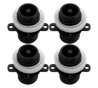 BUGUUYO Adaptateur de Pompe à Air pour Paddle Gonflable et Kayak, 4 Pièces en Plastique Résistant aux Intempéries, Connexion Rapide et Étanche pour Bateaux Gonflables et Sup, Accessoires