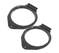 BUGUUYO Adaptateurs De Haut-Parleurs De Remplacement Anneaux D'Extension pour Haut-Parleurs De Voiture Kit D'Entretoises Et D'Adaptateurs pour Haut-Parleurs Entretoises en Plastique