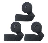 BUGUUYO Ancre de Porte Robuste pour Bande de Résistance, Lot de 3, PVC Noir