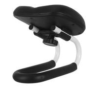 BUGUUYO Banc de Méditation Réglable avec Coussin Épais Tabouret de Prière Zen Portable Siège Stable et Confortable pour Genoux Chaise Seiza Antidérapante Noire