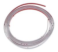 BUGUUYO Bande de Chant Adhésive Flexible pour Meubles et Placards Protection Angle Résistante Aux Chocs Strip Décoratif Blanc Brillant pour Intérieur Maison