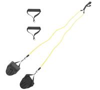 BUGUUYO Bande de Résistance Jaune 20 LB pour Natation Équipement D’Entraînement de Natation Polyvalent Corde Élastique pour Améliorer la Force et Exercices en Piscine