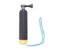 BUGUUYO Bâton Flottant Portatif Jaune en Caoutchouc Léger et Compact Dragonne pour Caméra, Accessoire pour Plongée et Sports Aquatiques