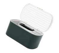 BUGUUYO Boîte à Mouchoirs Voiture Anti-poussière avec Joint à Ressort Rangement Pratique Pet et Abs Design Chic pour Maison Boîte Distributeur Multi-usages pour Serviettes Papier et