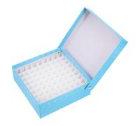 BUGUUYO Boîte Cryogénique en Papier Réutilisable pour Tubes à Microcentrifugeuse, Design Multifonctionnel, Rangement Pratique pour Congélateur en Laboratoire