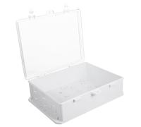 BUGUUYO Boîte de Distribution Électrique Étanche Plastique avec Couvercle Transparent pour Installations de Sécurité Compatible Dispositifs Basse Tension et Interrupteurs Protection