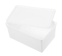 BUGUUYO Boîte De Rangement pour Détergent À Lessive avec Couvercle Conteneur Multi-Fonctionnel pour Organiser La Buanderie Et Stocker Perles De Lessive Capacité