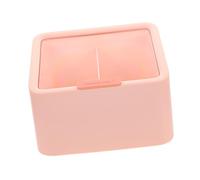 BUGUUYO Boîte De Rangement Rectangulaire À 2 Compartiments pour Cotons-tiges Et -Dents Compacte Et Légère Idéale pour Le Maquillage Et À Lèvres