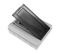BUGUUYO Boîtier de Distribution Électrique Étanche Extérieur Circuits avec Serrure Coffret Résistant Aux Intempéries pour Raccordements et Répartition Énergie Plein Air