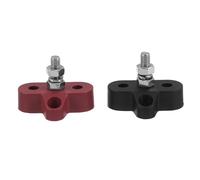 BUGUUYO Borne de Batterie Terminal de Distribution Électrique Simple pour Camping-car Camion Bateau Bloc de Jonction de Masse Accessoire de Connexion Fiable et Polyvalent