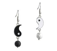 BUGUUYO Boucles D'oreilles Pendantes Longues Portable et Élégantes Taiji en Alliage pour Femmes et Filles, pour Photos de Costumes Anciens et Danses