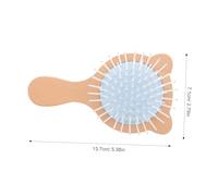 BUGUUYO Brosse Démêlante avec Coussin Peigne Coiffant pour Femmes et Adolescentes Massage Doux Du Couleurs Aléatoires Outil de Coiffure pour Cheveux Emmêlés Couleur