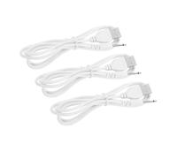 BUGUUYO Câble Chargeur 3pcs en Caoutchouc Résistant à l'usure Connecteur 2,5 Mm, Câble de Chargeur de Poche Plug and Play pour Masseur et Appareils de Beauté