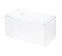BUGUUYO Caisse à Reptiles Transparente Boîte Multi-Fonction pour Serpents Lézards Ventilation Optimale pour Habitat Sain
