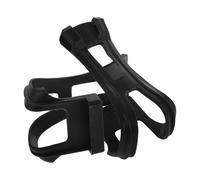 BUGUUYO Cale-Pieds de Vélo D’Appartement Antidérapants en ABS Résistant Paire de Cages à Orteils Noires Remplaçables Accessoires de Pédales Flexibles pour Cyclisme et Fitness à Domicile