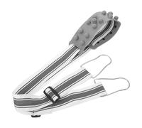 BUGUUYO Ceinture de Massage Chauffante pour Machine Vibrante Boucle Acier Antidérapante Ceinture Amincissante Ajustable pour Entraînement Abdominal à Domicile Équipement Fitness Léger