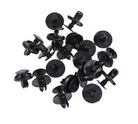 BUGUUYO Clips De Poussée En Nylon 20 Pièces 2 x 2 x 1 Cm Accessoires Automobiles Fixation Rapide Et Permanente Pour Voiture Usage