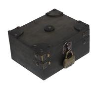 BUGUUYO Coffret Rétro avec Serrure à Combinaison Boîte à Bijoux Multifonction pour Rangement de Documents et Objets Précieux Boîte Cadeau Élégante et Pratique