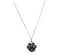 BUGUUYO Collier Commémoratif pour Chien en Acier Inoxydable Souvenir des Cendres Pendentif Urne pour Animal De Compagnie Artisanat