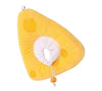 BUGUUYO Collier Confortable pour Chat en Forme De Cône De Fromage pour Après Une Opération Chirurgicale sans Griffures