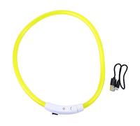 BUGUUYO Collier LED Rechargeable USB pour Chiens Et Chats Collier Brillant Et Sécurisé pour Promenade Nocturne Accessoire Et Visible Obscurité